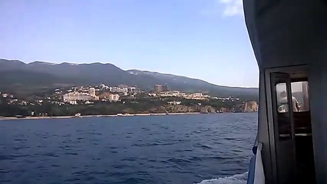 Ялта 2016г. Август Прогулка на катере 10 смотреть онлайн