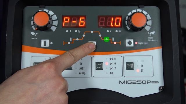 Jasic MIG 250P Pulse Synergic Welding Inverter -  Setup Guide