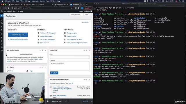 WordPress Development - WP-CLI basic commands смотреть онлайн