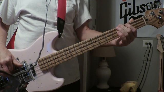BHK Filtertron + TV Jones Pickups--EB-0 Bass Guitar + Drums Only--Cream--Sitting On Top Of The Worl смотреть онлайн
