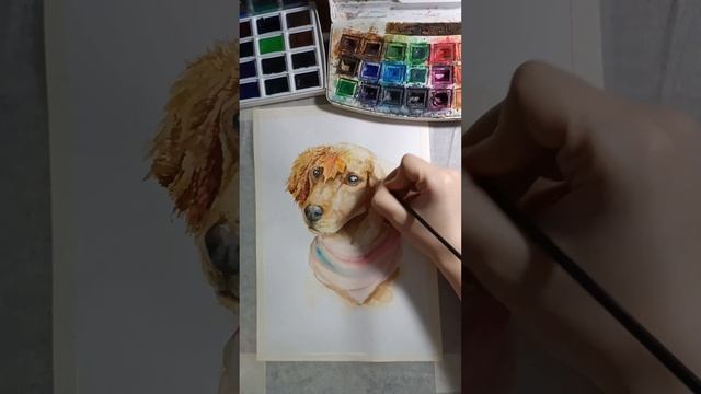 Рисуем лабрадора. Запись эфира из ВК. Часть 2 смотреть онлайн