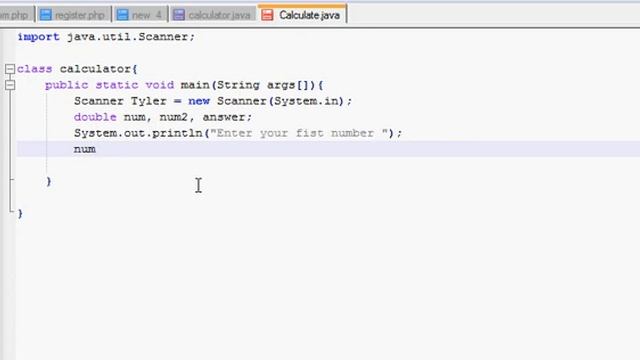 Beginner Java Calculator Tutorial смотреть онлайн