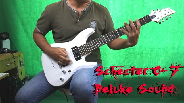 Schecter diamond series C- 7 Deluxe Sounds смотреть онлайн