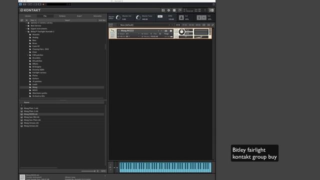Bitley fairlight kontakt Library - run through смотреть онлайн