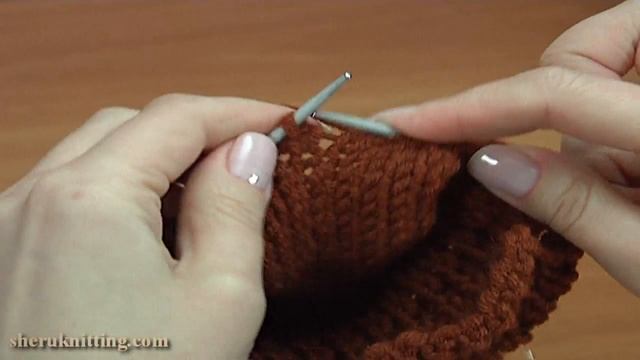 Knitted Rolled Stitch Pattern Socks смотреть онлайн
