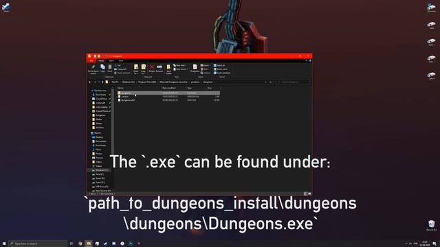Minecraft Dungeons - How to install mods! [Tutorial] смотреть онлайн