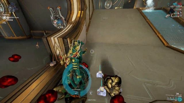 Warframe: Surving Ani, the Void of Space, for 20 minutes смотреть онлайн