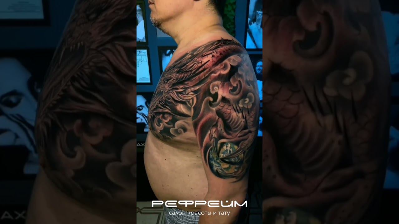 Реалистичный дракон в Нео-Японии смотреть онлайн