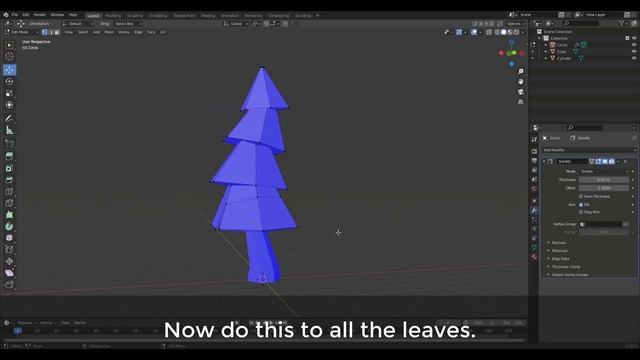 How to make a Low Poly tree for ROBLOX STUDIO (Blender) смотреть онлайн