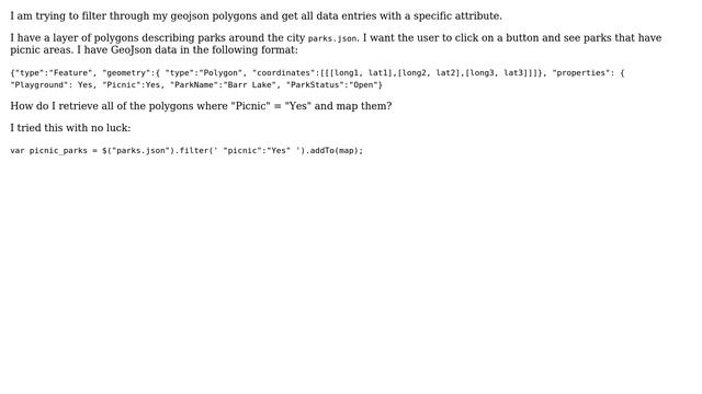 GIS: Filtering GeoJSON data to include in Leaflet map смотреть онлайн