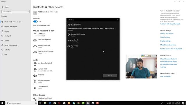 How to connect Nintendo Switch Joy Con Controller to Windows PC to play games? смотреть онлайн