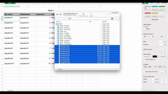 How to use a CSV file to upload metadata for you NFTs смотреть онлайн