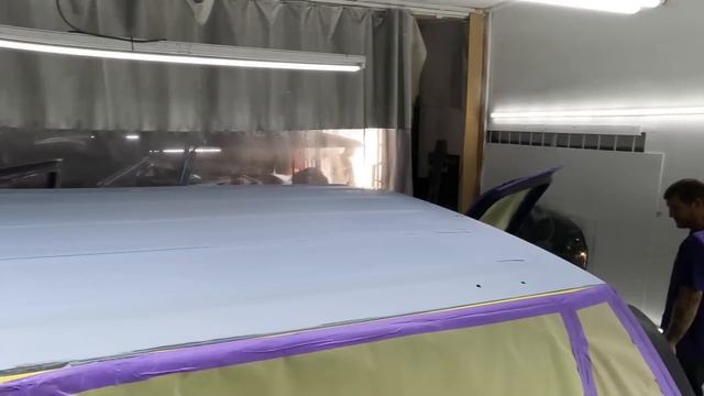 1999 Chevy Tahoe we repaint Chameleon to Voodoo Violet Kandy! смотреть онлайн