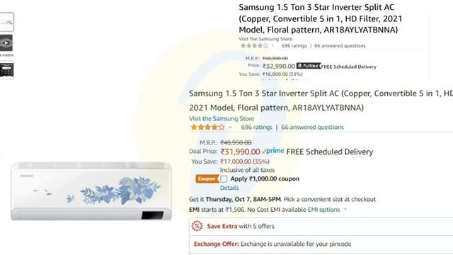 Amazon Great Indian Festival Sale Ac Air Conditioner Offers Deals 2021 ?? смотреть онлайн