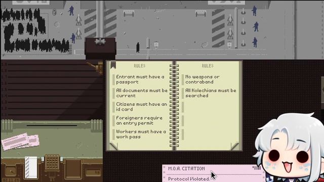 [Papers Please] WELCOME TO ASUSTOTZKA!! смотреть онлайн