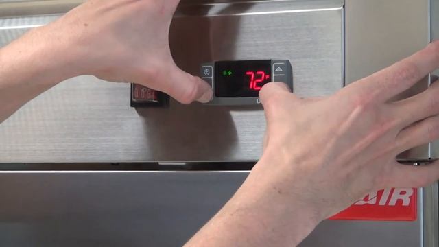 NEW AIR - HOW TO: Calibrate the Dixell thermostat temperature deviation смотреть онлайн