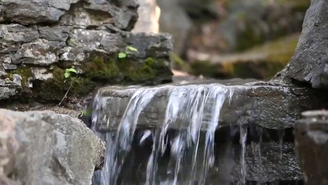 1 час вода течет, звуки природы, глубокая медитация.