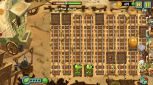 Прохождение Растения против зомби 2, Дикий запад, 20-й день