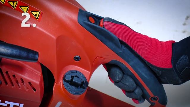 Hilti DSH 700 X, DSH 900 X Запуск горячего двигателя смотреть онлайн