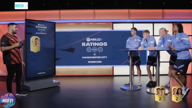 PLAYERS REACT TO FIFA 23 RATINGS! (RATINGS REACTION) FT. HAALAND смотреть онлайн