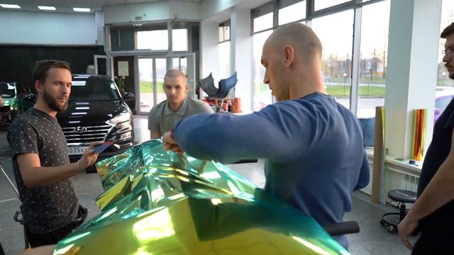 Хром TeckWrap Ammolite Gem - оклейка Ford Focus BassLine смотреть онлайн