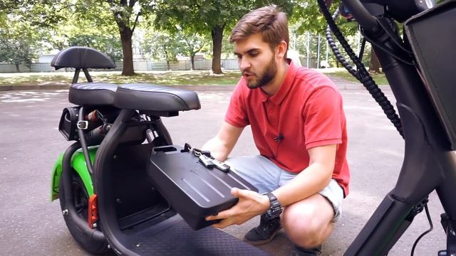 Крутой электроскутер. Городской электробайк ситикоко. Электроскутер Seev Citycoco X7 BR20 смотреть онлайн