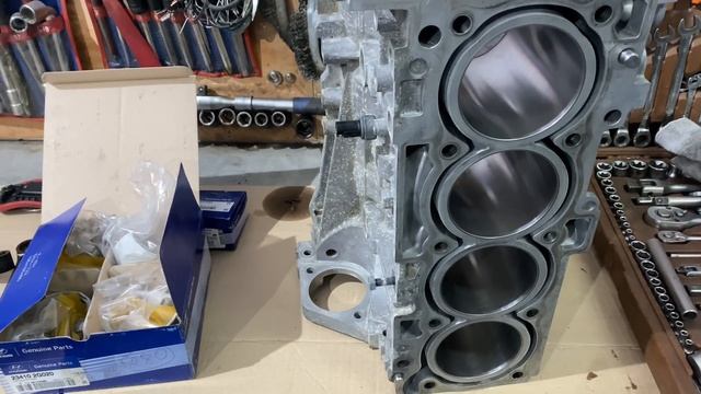 Хендай ix35 G4KD.что будет если залить димексид в масло?Устраняем задиры гильзовкой смотреть онлайн