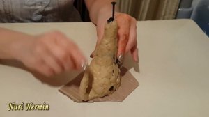 Лепим котика из скульптурного пластилина