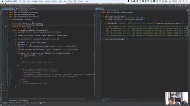 Kotlin Non-Blocking IO Server Programming - Buffering Data #4 смотреть онлайн