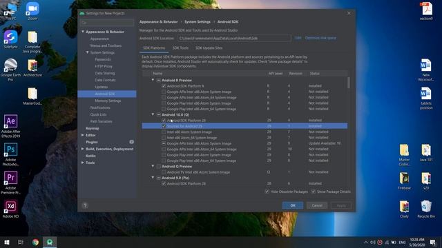 How to install Android Studio 4.0 [May 2020] + Emulator + Running First Application смотреть онлайн