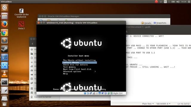 Plop boot manager problem (on Virtualbox) - port 1 device connected. then hangs & freeze смотреть онлайн
