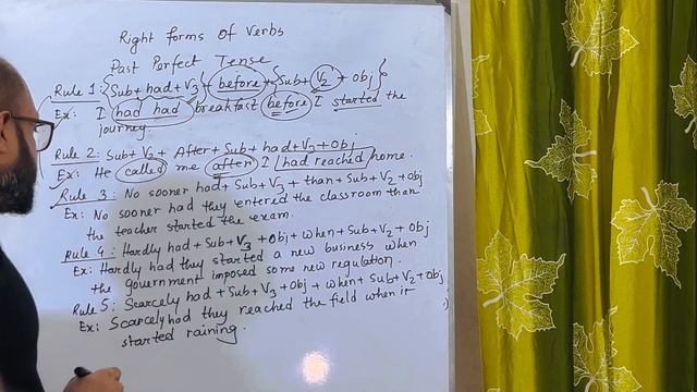 Right Forms of Verbs part-3( past perfect tense) смотреть онлайн