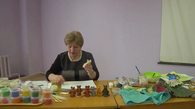 Лепка из теста Поделка Сказочный персонаж 1 смотреть онлайн