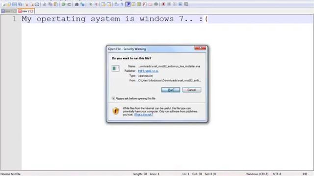 ESET NOD 32 Antivirus 2020 || April with Serial Key смотреть онлайн
