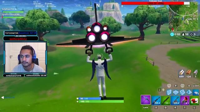 FUNNY DUO GAME - GRAVITY FIGHT - Fortnite смотреть онлайн