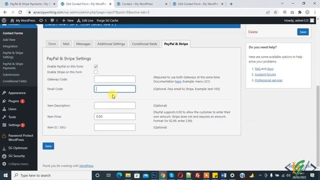 Connect Contact Form 7 with PayPal and Stripe | Integration To Accept Payments After CF7 Submission смотреть онлайн
