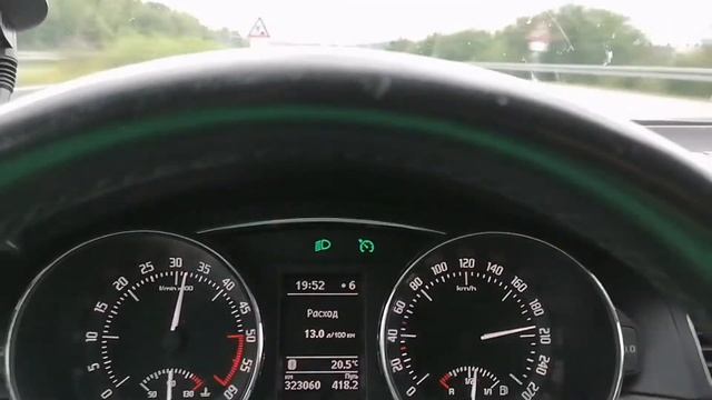 Skoda Superb 2015, 2.0tdi,  200 Km/h (Germany)