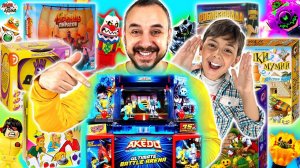 ПАПА РОБ И ЯРИК - НАСТОЛЬНЫЕ ИГРЫ И АКЕДО - ЛУЧШИЕ ВИДЕО НА ПАПА ДОМА!