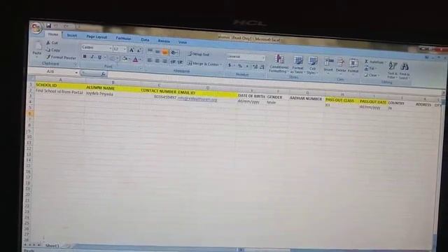 How to make excel file for alumni portal смотреть онлайн