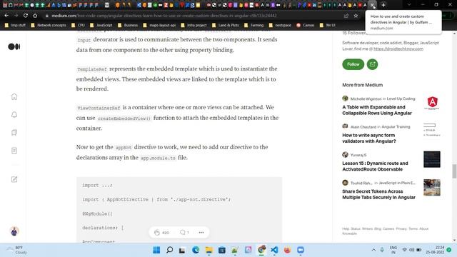 Angular Interview Training | 25-08-2022 | Angular Directives Introduction with Hands-on смотреть онлайн