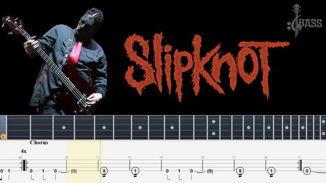 Slipknot - Disasterpiece (Bass Tabs & PDF) By Chami's Bass