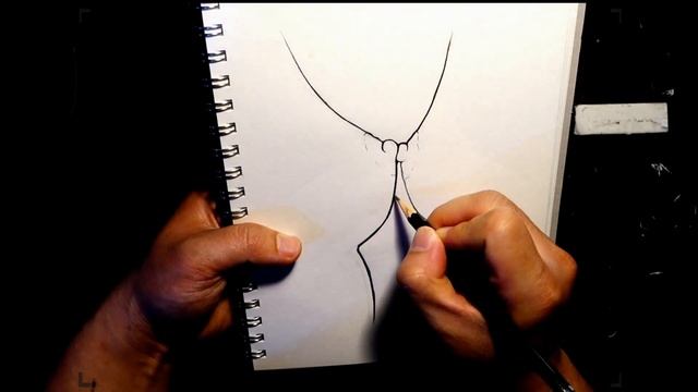 Meeting Lab. / Pencil Drawing Technique. / Drawing process. смотреть онлайн