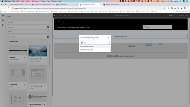 Dynamic Imports with Adobe AEM смотреть онлайн