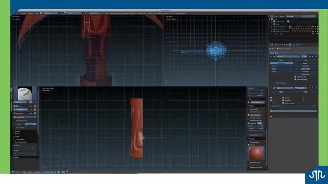 Lamia Scepter 3D Modeling Speedart | Blender, Photoshop, After Effects смотреть онлайн