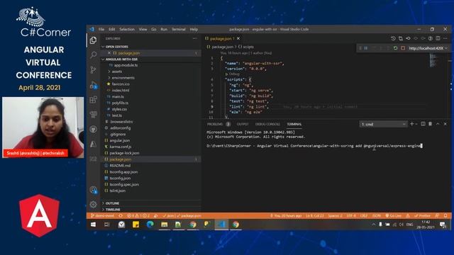 Server Side Rendering with Angular Universal || Angular Virtual Conference 2021 смотреть онлайн
