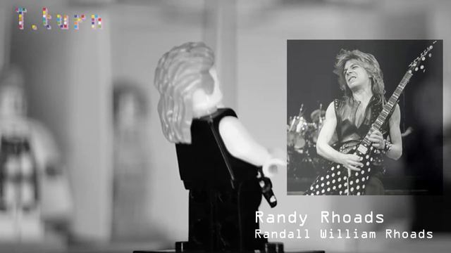 'Randy Rhoads' Lego Minifigures Custom guitar (polka dot flying v) смотреть онлайн