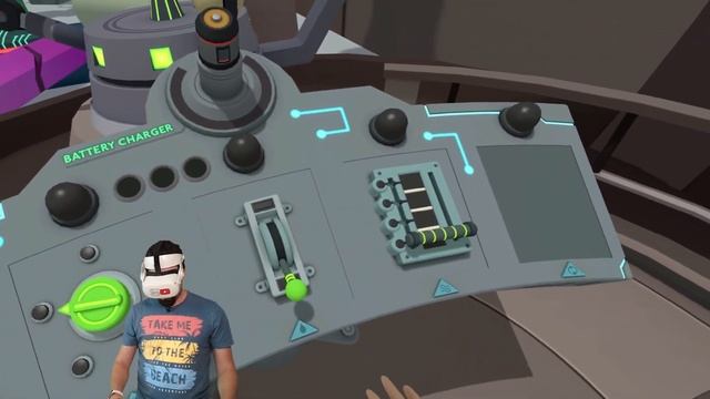 Я НАКОРМИЛ МОНСТРА МОРКОВНЫМ МОЛОТКОМ! В игре Rick And Morty: Virtual Rick-ality VR