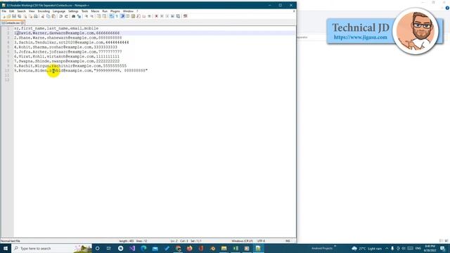How to Change CSV File Separator Character in Windows 10 смотреть онлайн