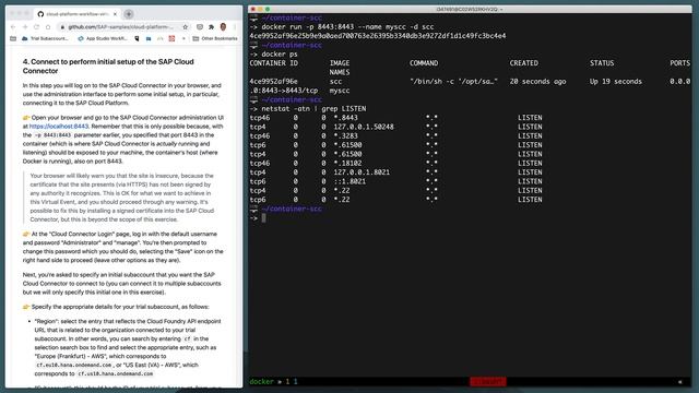 SAP Cloud Platform Workflow - Ex.03 - Installing & configuring the SAP Cloud Connector смотреть онлайн