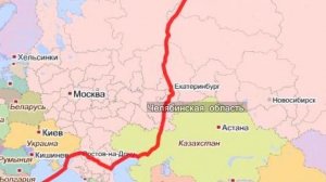 Где проходит граница Европа - Азия